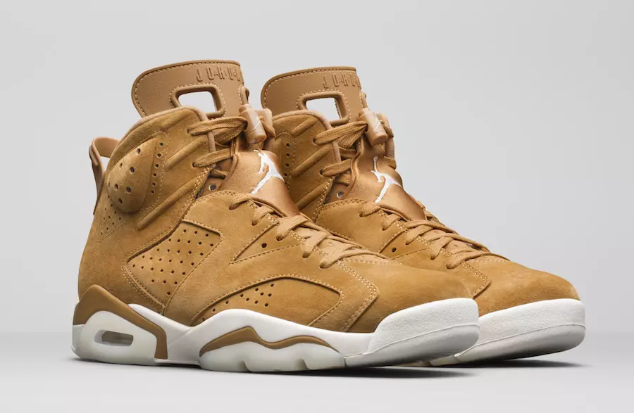 Ngano Air Jordan 6 Dhahabu Harvest Elemental Gold 384664-705