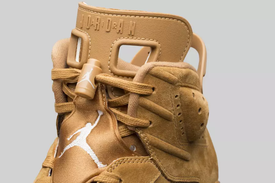 Weess Air Jordan 6 Golden Recolte Elemental Gold 384664-705