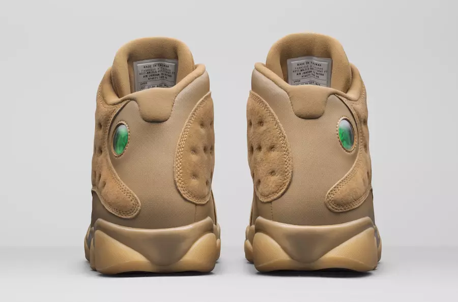 Wheat Air Jordan 13 Ҳосили тиллоӣ тиллои элементӣ 414571-705