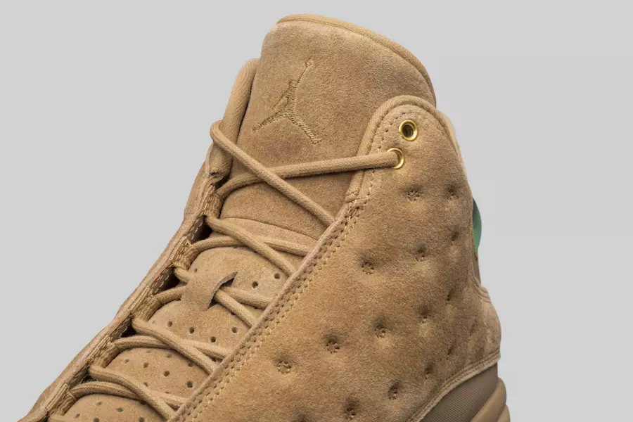 Wheat Air Jordan 13 Ҳосили тиллоӣ тиллои элементӣ 414571-705