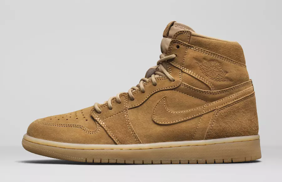 ხორბალი Air Jordan 1 Golden Harvest Elemental Gold 555088-710