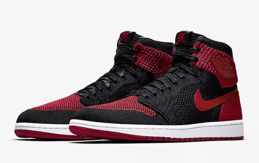 Air Jordan 1 Flyknit Qadağan Kişilər 919704-001