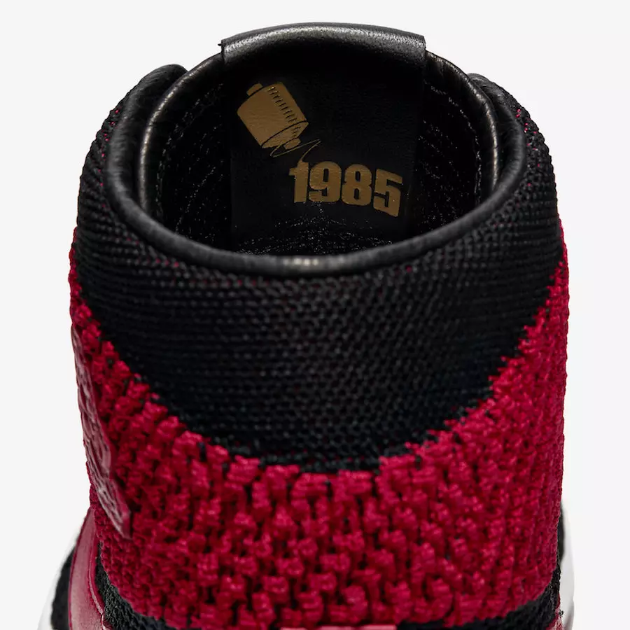 Чоловічі кросівки Air Jordan 1 Flyknit Banned 919704-001