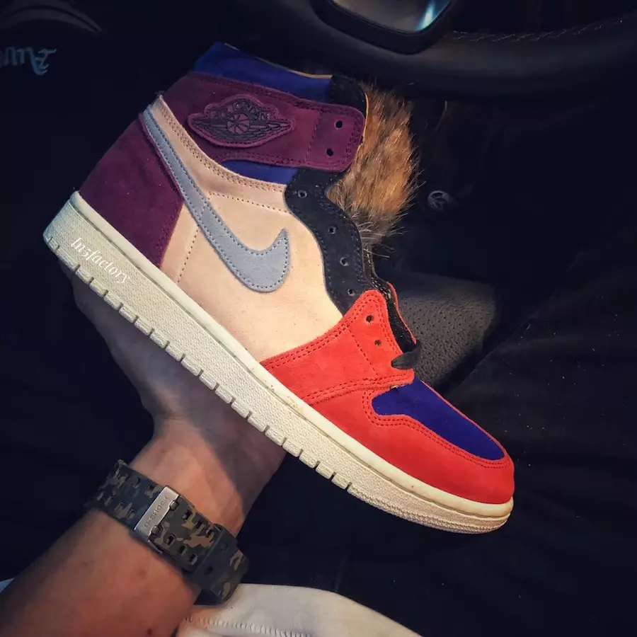 Aleali May Air Jordan 1 Viotech Fur Tongue תאריך שחרור