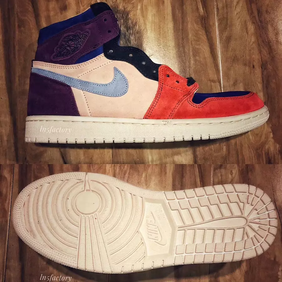 Aleali May Air Jordan 1 Viotech Fur Tongue Fecha de lanzamiento