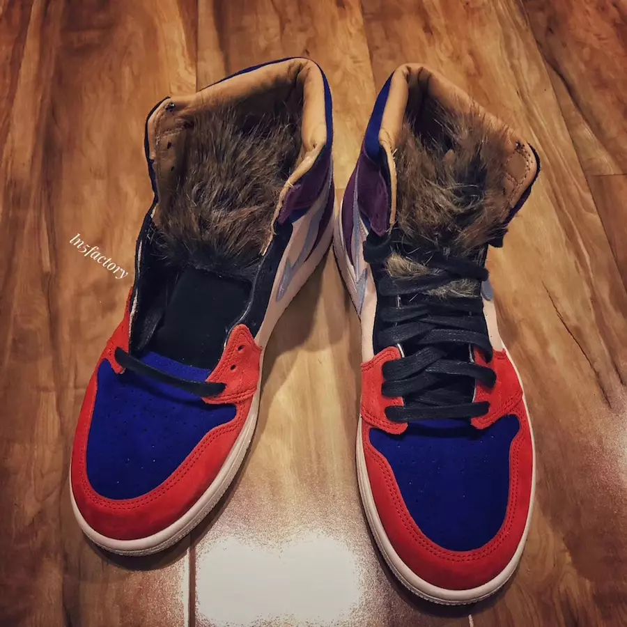 Aleali May Air Jordan 1 تاريخ إصدار لسان Viotech Fur