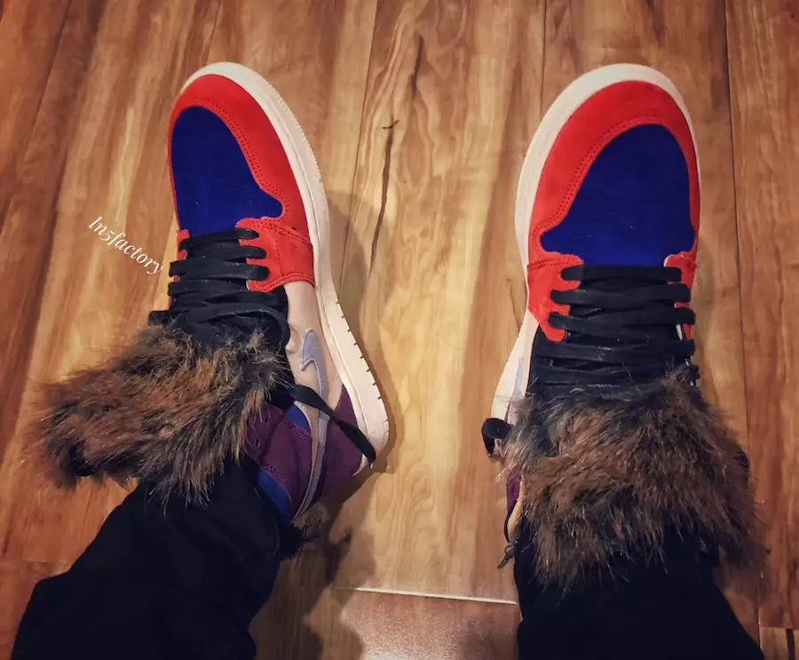 Aleali May Air Jordan 1 Viotech Fur Tongue გამოშვების თარიღი