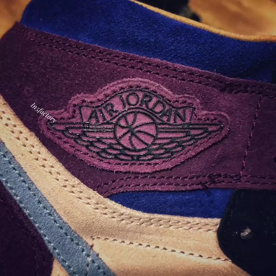 Aleali May Air Jordan 1 Viotech Fur Tongue Datum izlaska