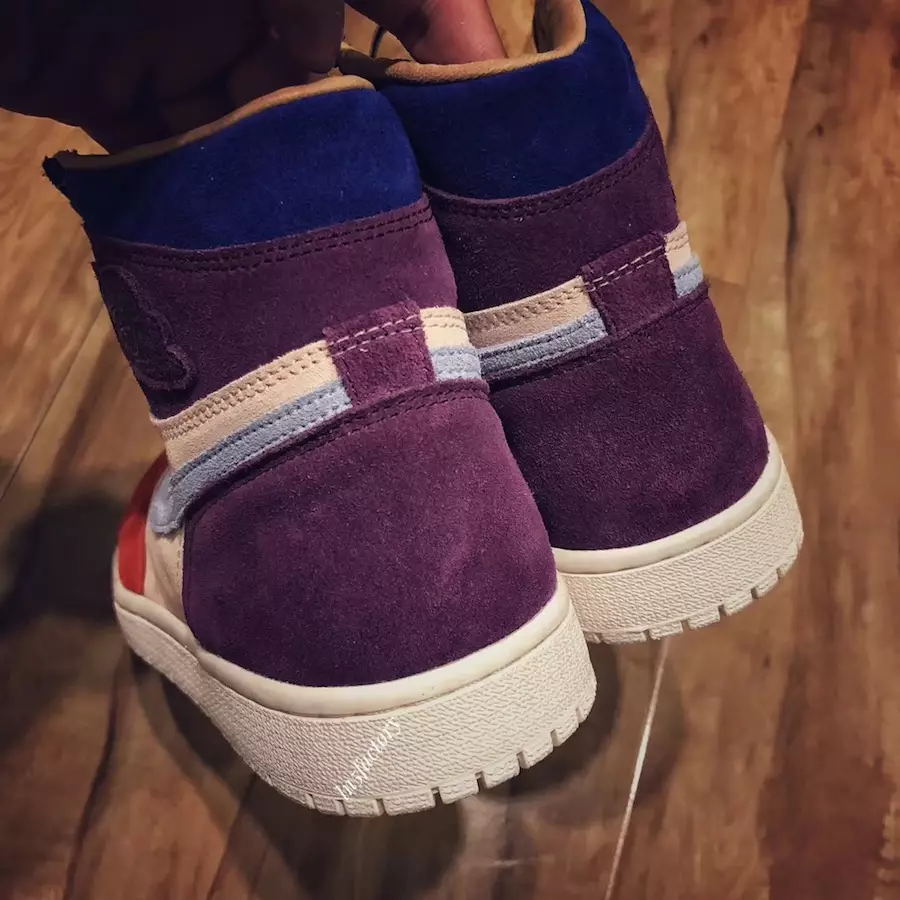 Aleali May Air Jordan 1 Viotech Fur Tongue Fecha de lanzamiento