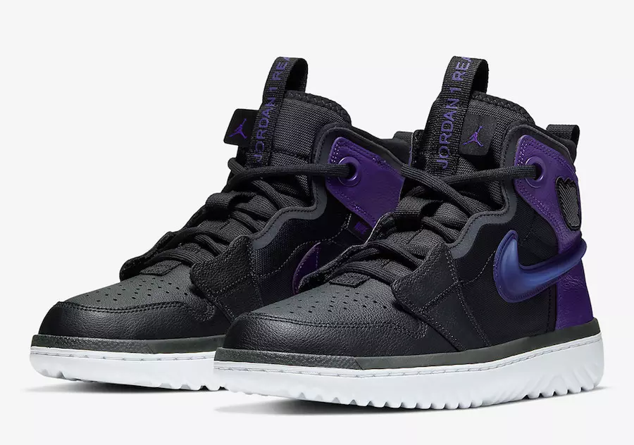 Air Jordan 1 React Black Purple AR5321-005 Шығарылған күні