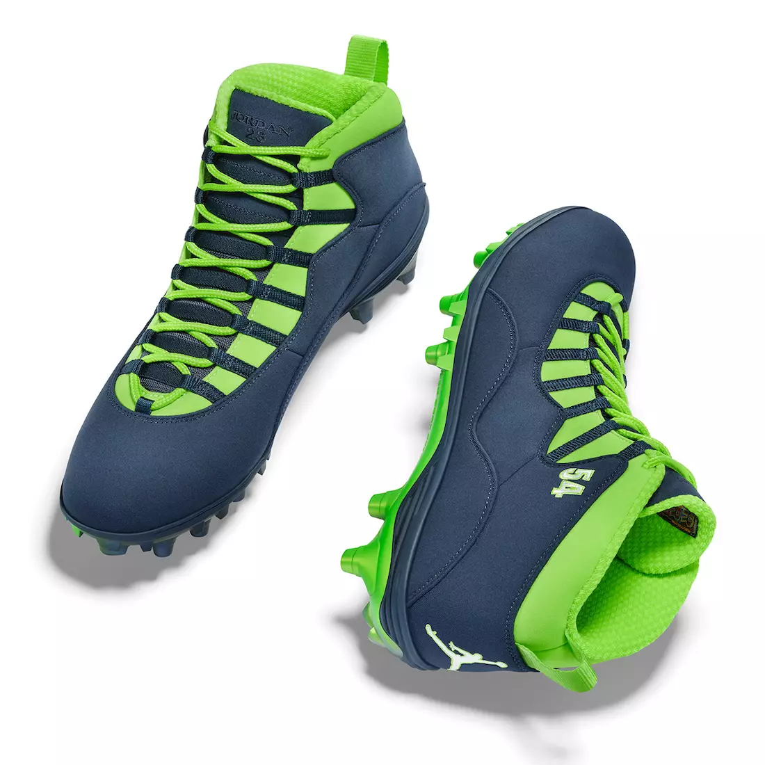 Bobby Wagner Air Jordan NFL 2020 PE Cleats