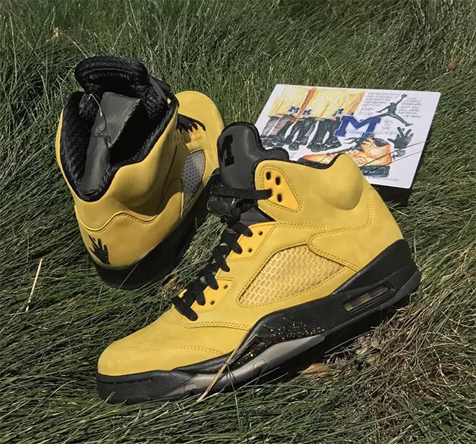 DJ Khaled သည် Air Jordan 5 ကို ထုတ်ဖော်ပြသခဲ့သည်။ 9277_2