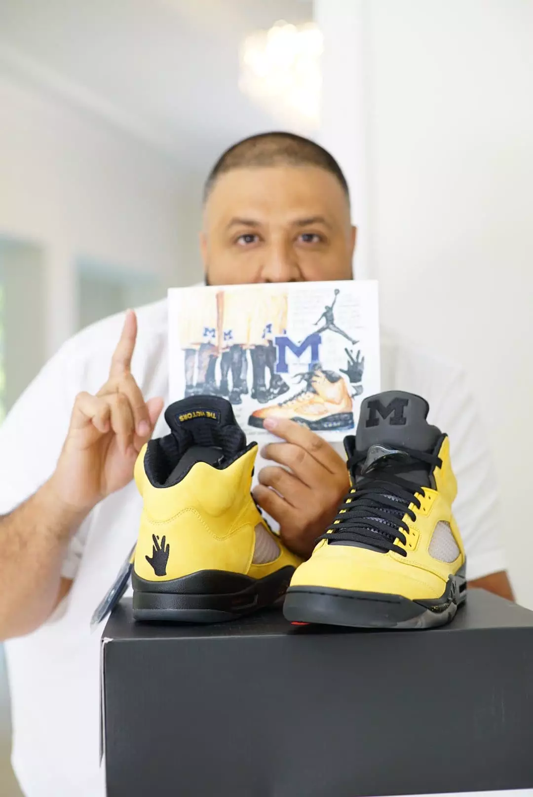 Fab 5 Air Jordan 5 Michigan