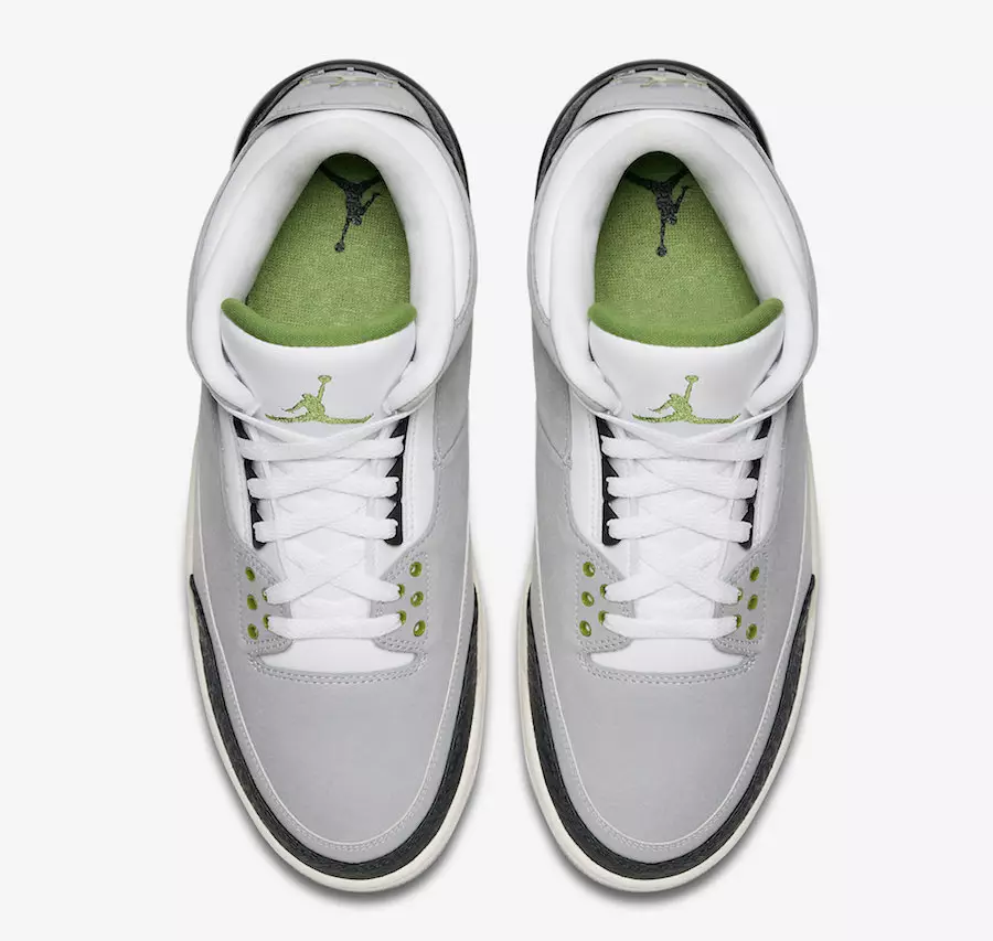 Air Jordan 3 Tinker Chlorophyll 136064-006 Data e publikimit