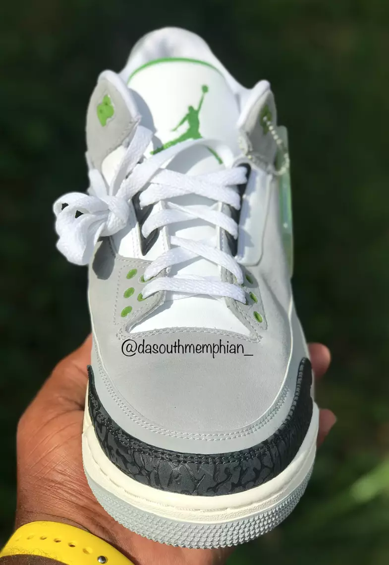 Air Jordan 3 Chlorophyll 136064-006 Шығарылған күні