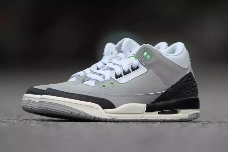 Air Jordan 3 Chlorophyll Air Trainer 1 Julkaisupäivä