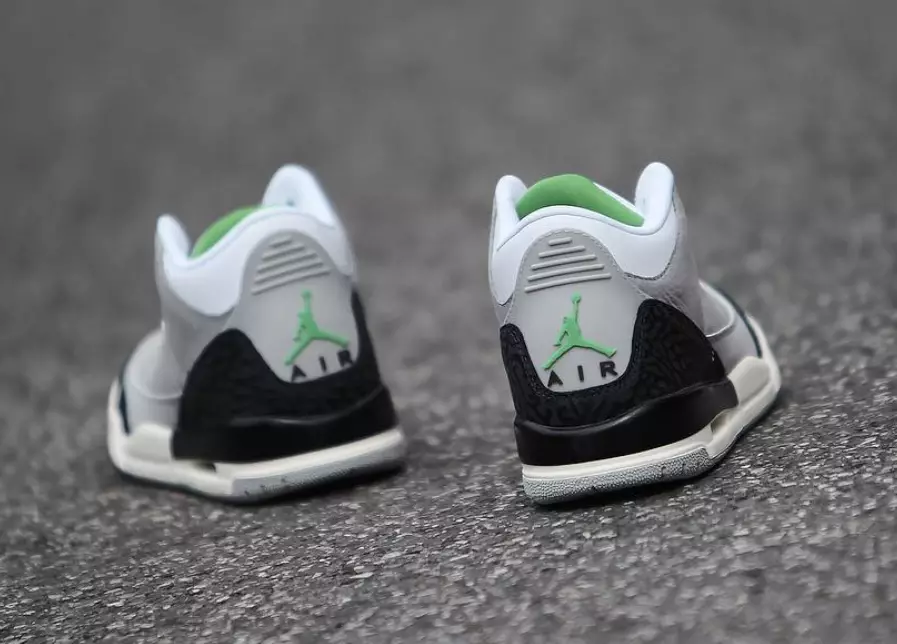 Air Jordan 3 Chlorophyll Air Trainer 1 väljalaskekuupäev