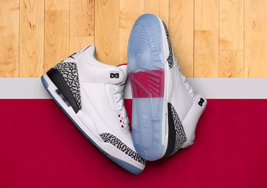 Air Jordan 3 чөлөөт шидэлтийн шугам