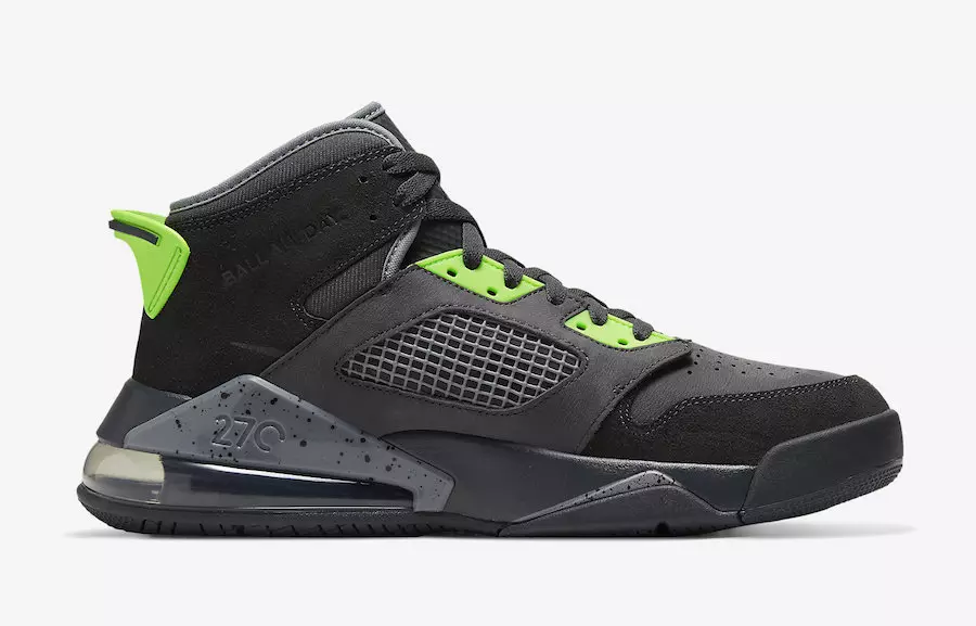 Jordan Mars 270 Anthracite Electric Green CT9132-001 Թողարկման ամսաթիվ