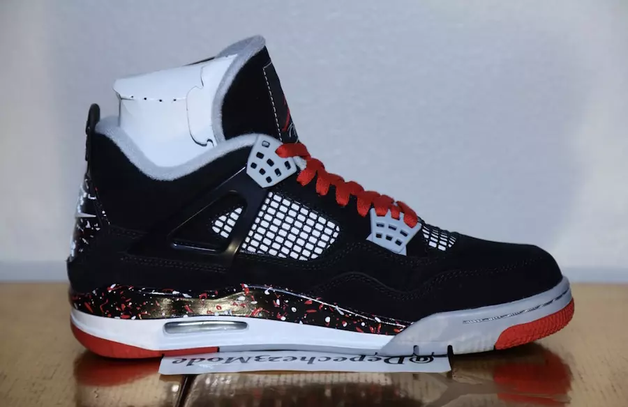 Air Jordan 4 Splatter Nike Air Drake OVO Mostra