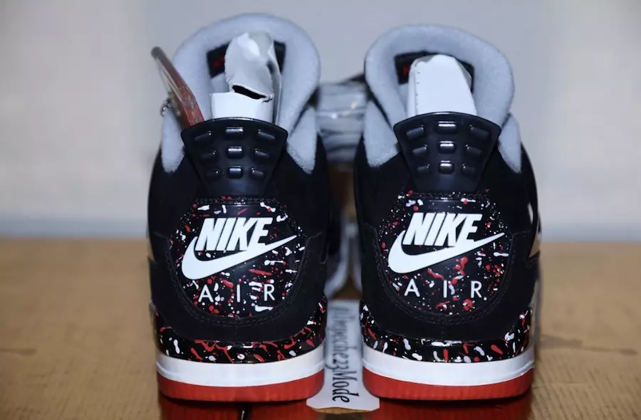 Air Jordan 4 Splatter Nike Air Drake OVO Próbka