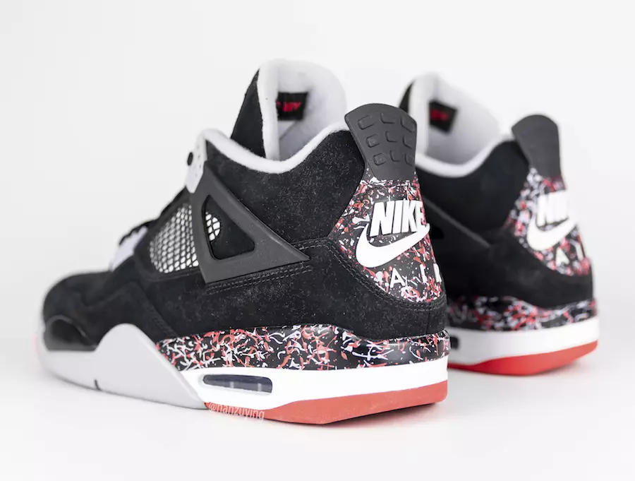 Splatter Drake Air Jordan 4 OVO