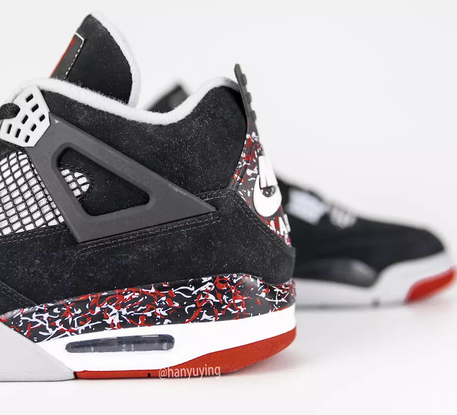 Drake Air Jordan 4 OVO Splatter