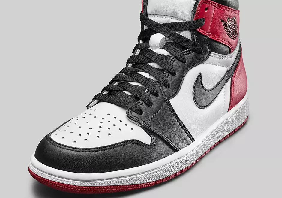 Air Jordan 1 Black Toe Oficjalne Zdjęcia