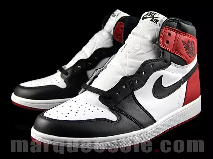 Black Toe Air Jordan 1 OG 2016 რეტრო