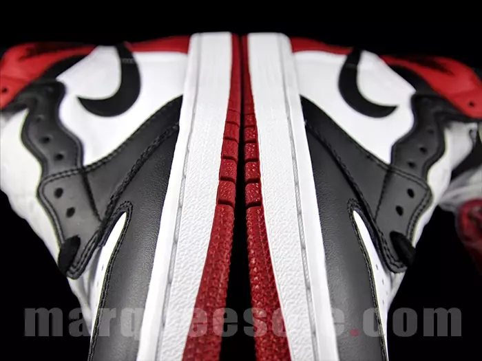 Black Toe Air Jordan 1 OG 2016 რეტრო