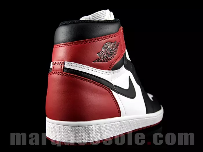 Black Toe Air Jordan 1 OG 2016 რეტრო