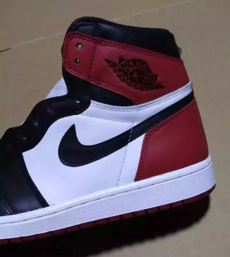 Air Jordan 1 OG Black Toe Retro 2016 Chiqish sanasi