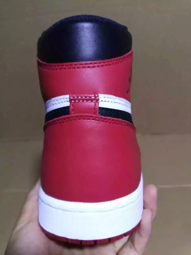 Air Jordan 1 OG Black Toe Retro 2016 Թողարկման ամսաթիվ