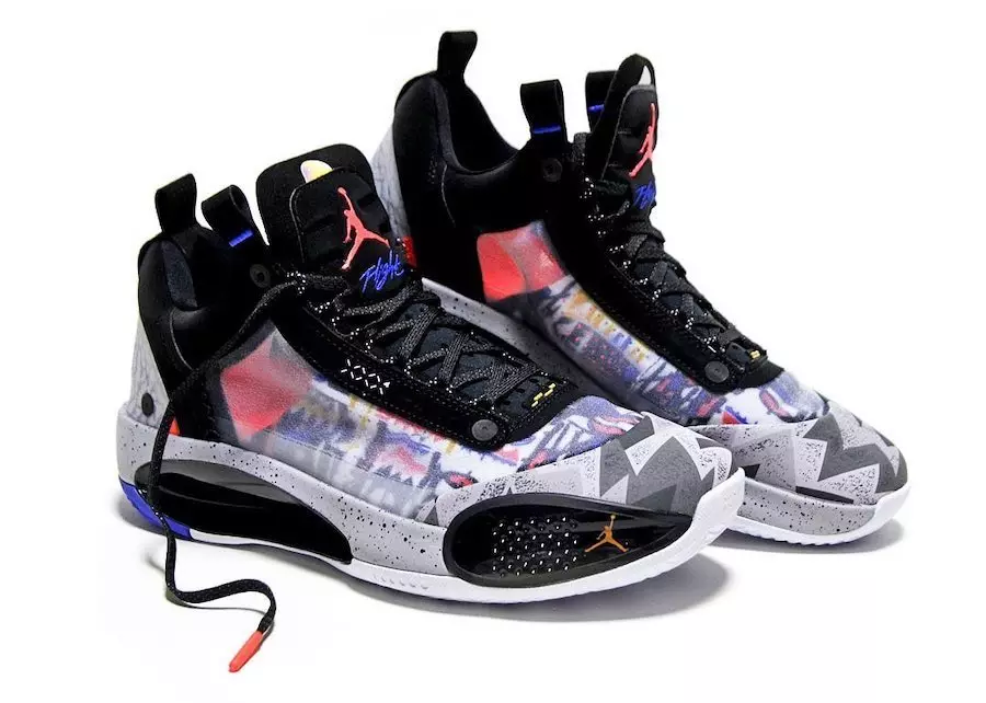 Air Jordan 34 төмен басып шығару CZ7746-008 Шығарылған күні