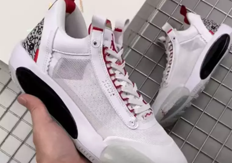 Primo sguardo: Air Jordan 34 Low “White Cement”