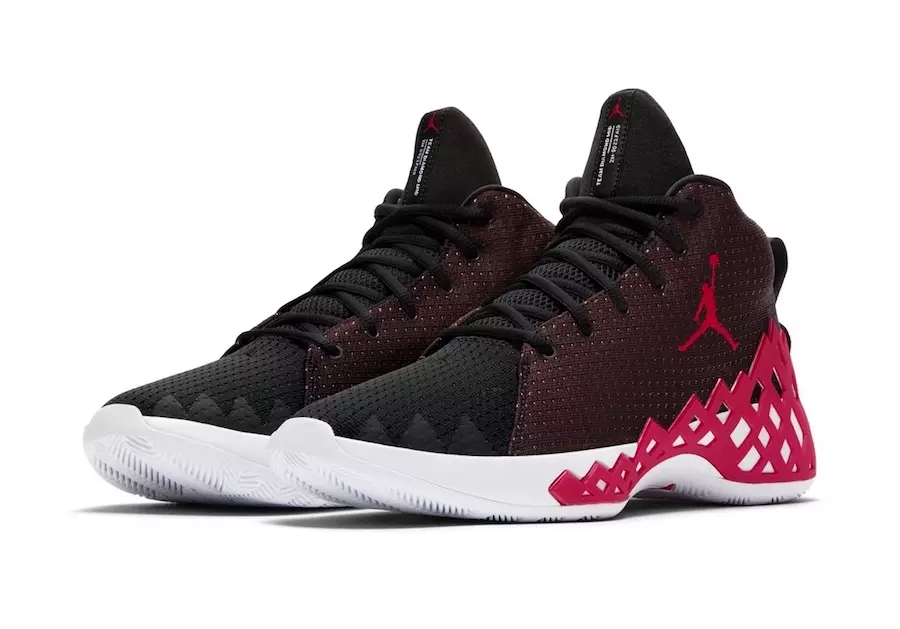 Jordan Jumpman Diamond Mid Black Red Data de lançamento