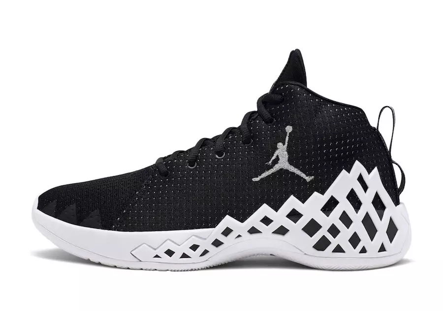 Jordan Jumpman Diamond Mid Black White תאריך יציאה