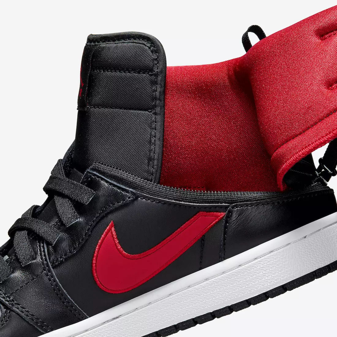 Air Jordan 1 FlyEase Black Gym Red Smoke Grå CQ3835-006 Udgivelsesdato