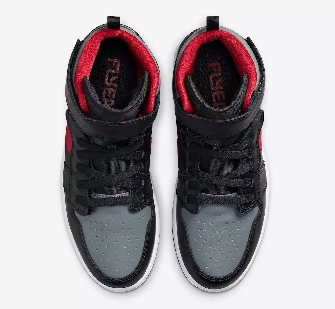 Air Jordan 1 FlyEase Black Gym Red Smoke Grey CQ3835-006 Дата випуску