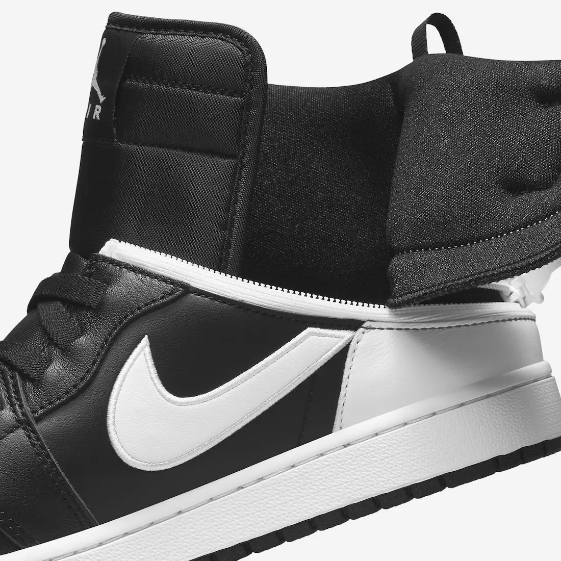 تاریخ انتشار Air Jordan 1 FlyEase Black White CQ3835-011