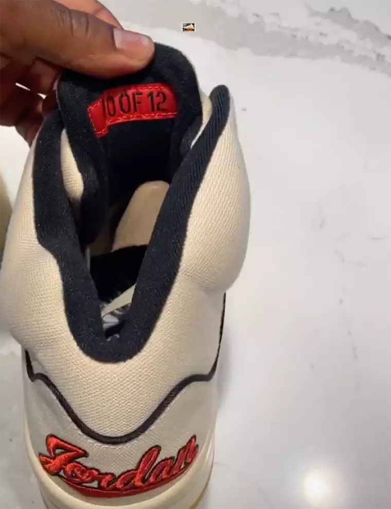 Dexter Fowler Air Jordan 5 beisbolo PE