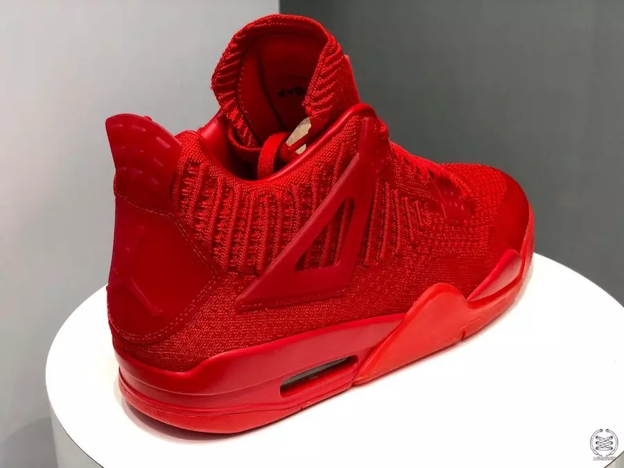 Data de lançamento do Air Jordan 4 Flyknit University Red