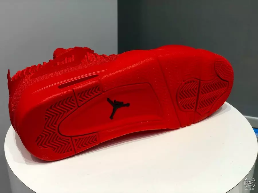 Air Jordan 4 Донишгоҳи Flyknit Red Санаи релиз