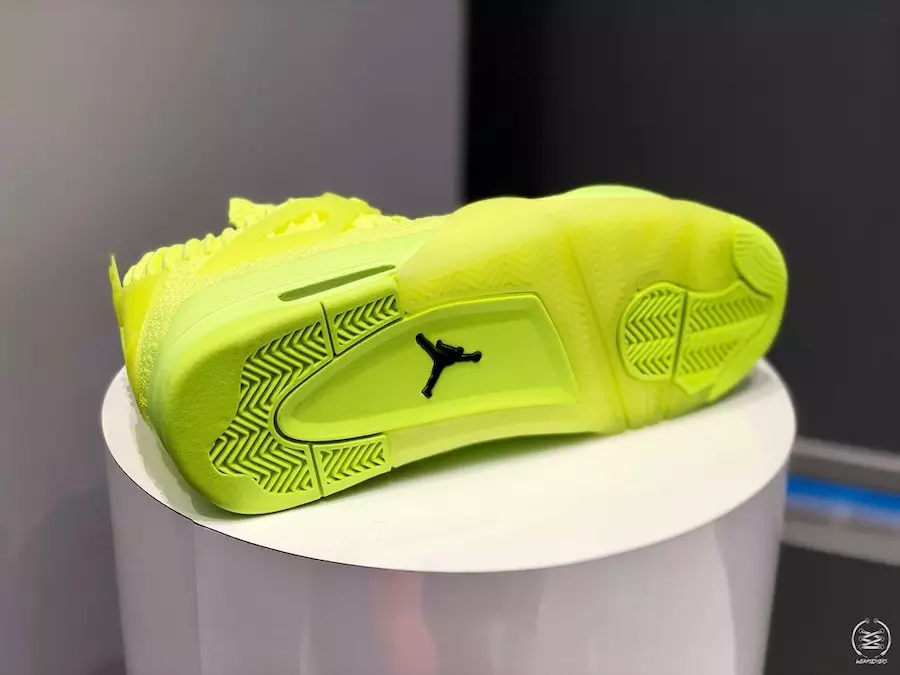 Ημερομηνία κυκλοφορίας Air Jordan 4 Flyknit Volt