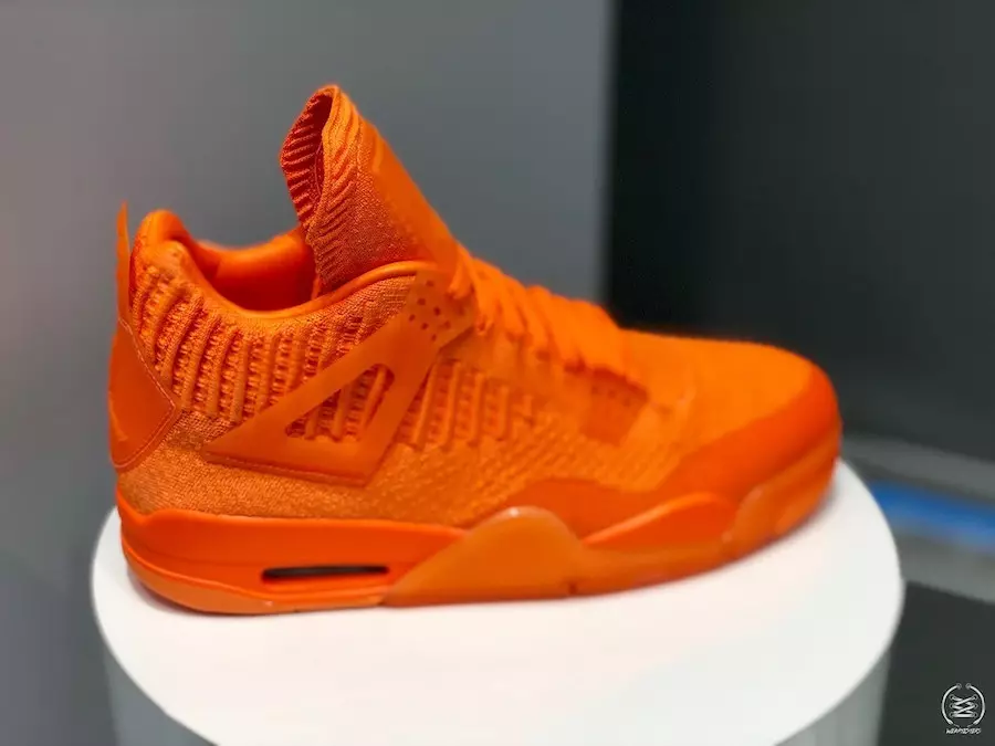 Air Jordan 4 Flyknit нийт улбар шар өнгийн худалдаанд гарсан огноо