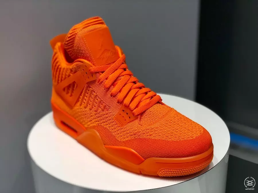 Air Jordan 4 Flyknit Total Orange väljalaskekuupäev