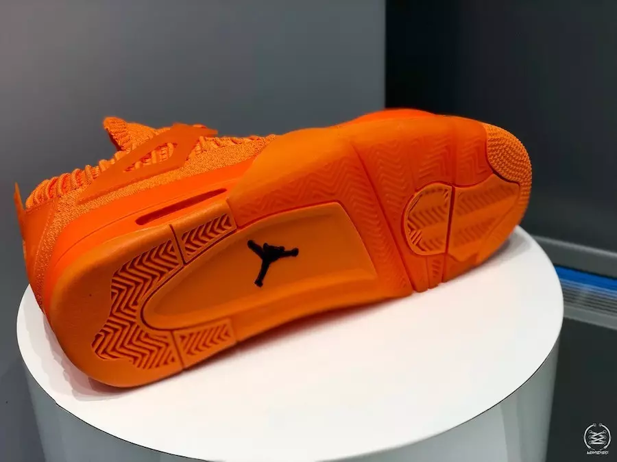 Air Jordan 4 Flyknit Total Orange väljalaskekuupäev