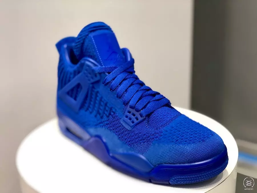 Air Jordan 4 Flyknit Blue Hyper Royal Data ta' Rilaxx