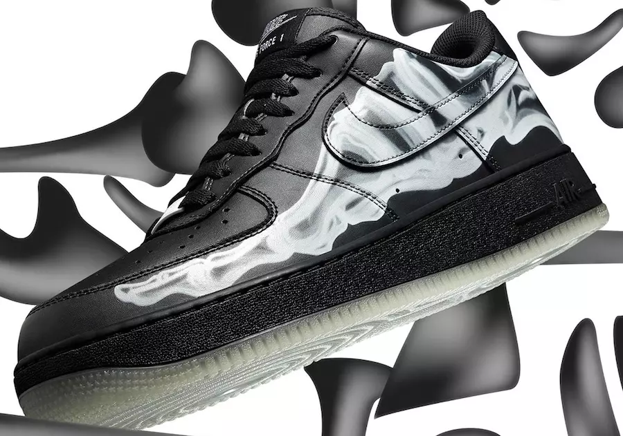 Nike Air Force 1 Black Skeleton Singles Day – data premiery