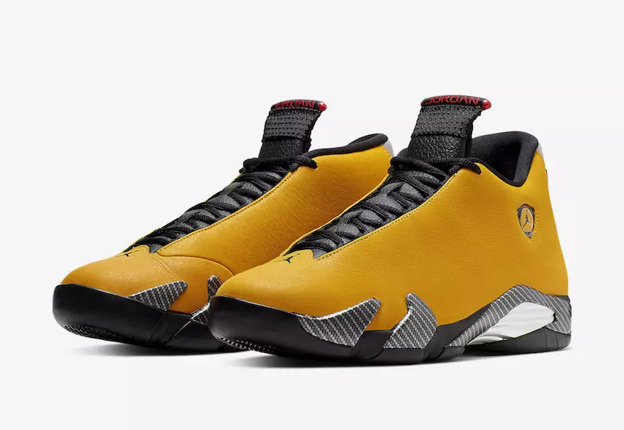 Air Jordan 14 màu vàng Ferrari